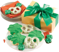 st. patrick's day gift and cookies